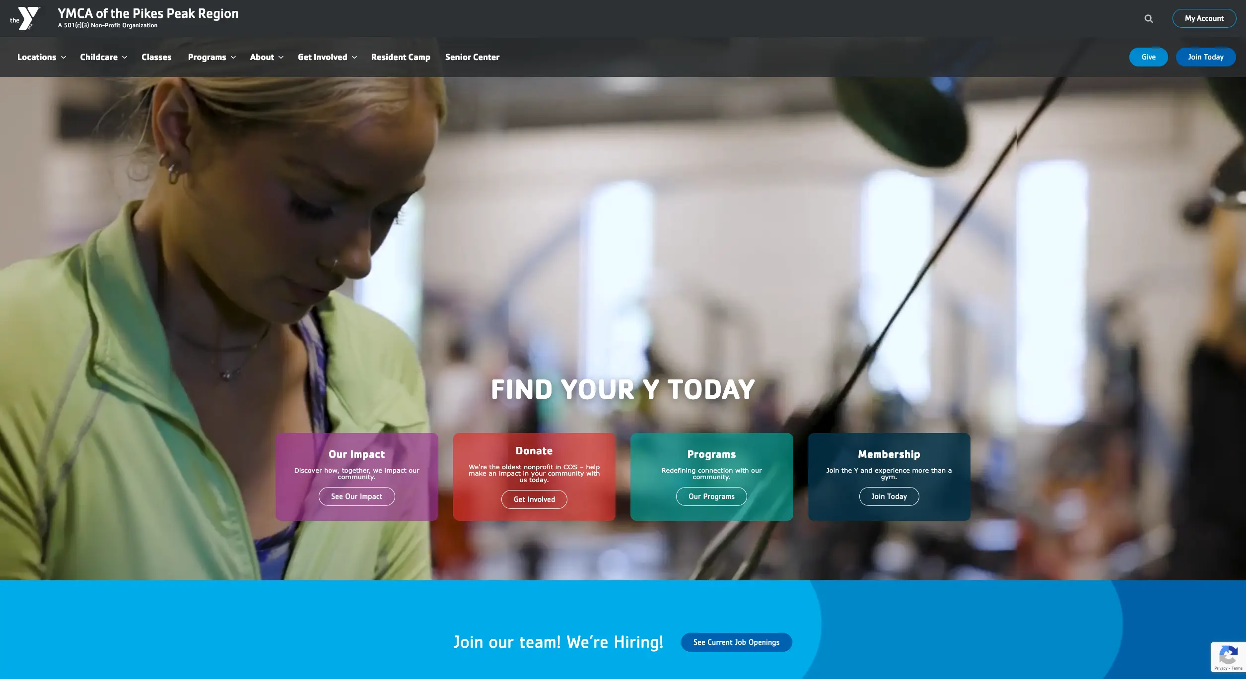 Pikes Peak YMCA Website
